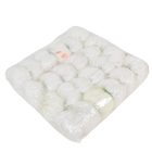 Krizantém virágfej fehér D11cm 24db/szín/csom