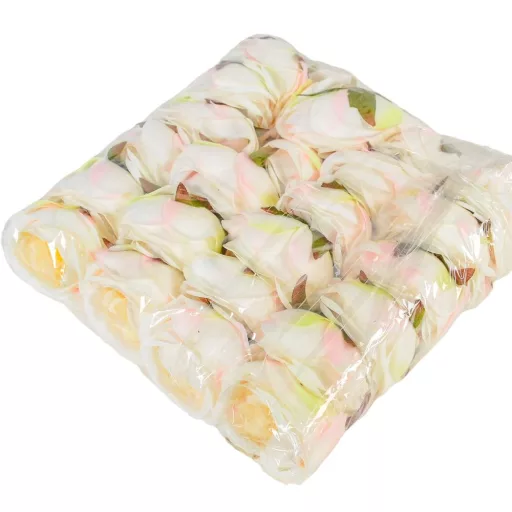 Rózsa virágfej D7cm 203 24db/csom