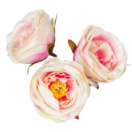 Rózsa virágfej D7cm 509 24db/csom