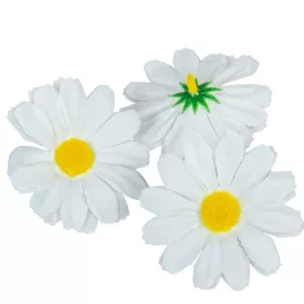 Margaréta virágfej fehér D7cm 60db/csom