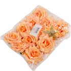 Rózsa virágfej D8cm 9 12db/csom