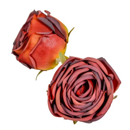 Rózsa virágfej D7cm R10 24db/csom