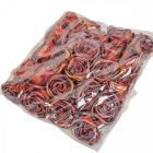 Rózsa virágfej D7cm R10 24db/csom