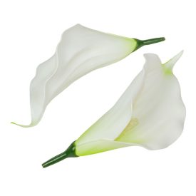 Kála virágfej polifoam 14cm 24db/csom