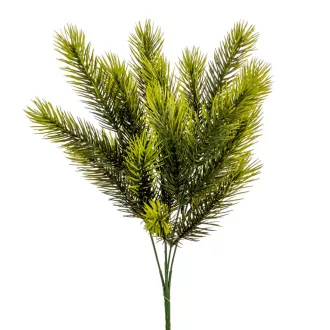 Fenyőág 5ágú zöld M38cm 36db/#