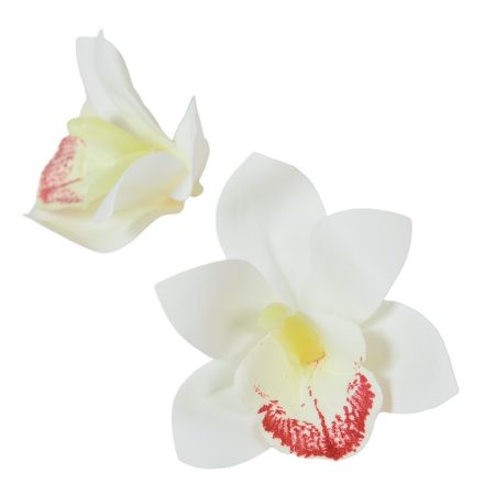 Orchidea virágfej D9cm 72db/#
