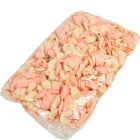 Peónia virágfej D12cm rózsa krém 615 12db/csom