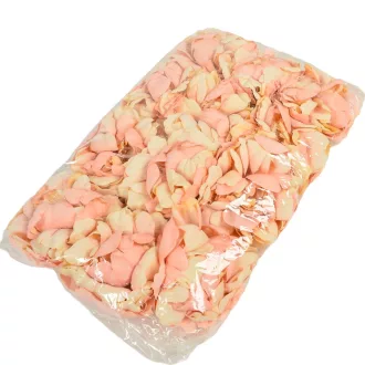Peónia virágfej D12cm rózsa krém 615 12db/csom