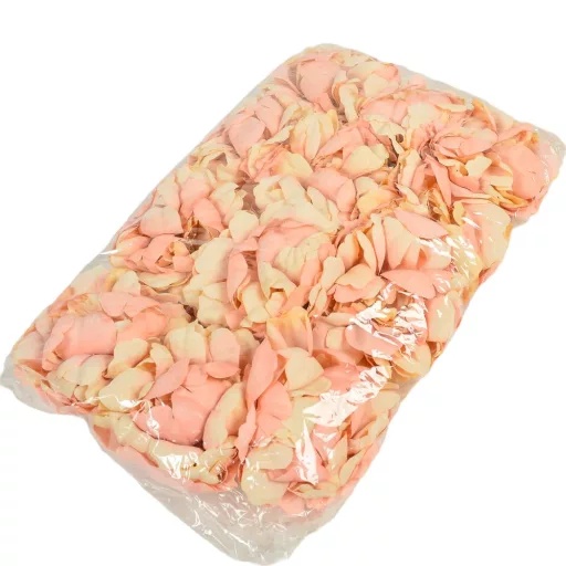 Peónia virágfej D12cm rózsa krém 615 12db/csom