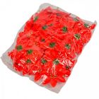 Mikulásvirág fej D6cm 60db/csom