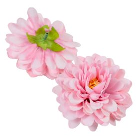 Dália virágfej oldpink 4 D7,5cm 24db/csom
