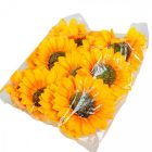 Napraforgó virágfej D15cm 12db/csom