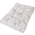 Hortenzia virágfej D15cm fehér 12db/csom