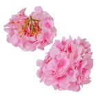 Hortenzia virágfej D15cm sötétrózsaszín 12db/csom