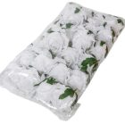 Rózsa virágfej D7cm 24db/csom