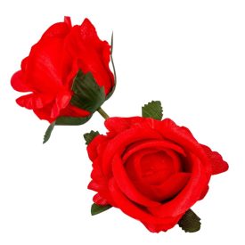 Rózsa virágfej D7cm 24db/csom