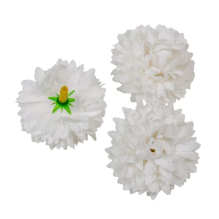 Mini krizantém virágfej D4cm 60db/csom