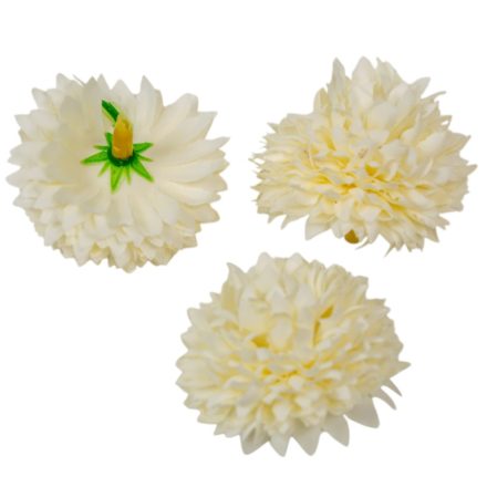 Mini krizantém virágfej D4cm 60db/csom