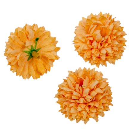 Mini krizantém virágfej D4cm 60db/csom
