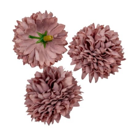Mini krizantém virágfej D4cm 60db/csom