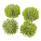 Zöld díszítő hamvas 3cm 120db/csom (csomag ár)