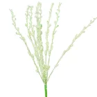 Bogyós dekor csokor 9ágú fehér M55cm 24db/#