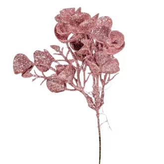 Karácsonyi pick glitteres rosegold 26cm