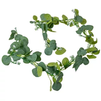 Eukaliptusz leveles girland 175cm