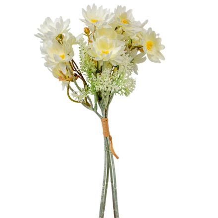 Margaréta köteg 20v. fehér M32cm 60db/#