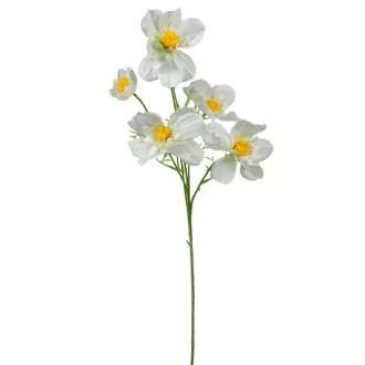 Pipacs ág fehér 5v. M90cm 24db/#