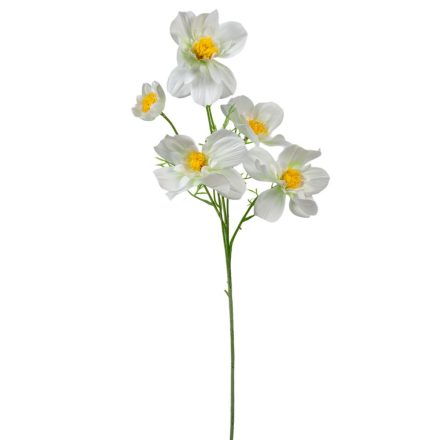 Pipacs ág fehér 5v. M90cm 24db/#