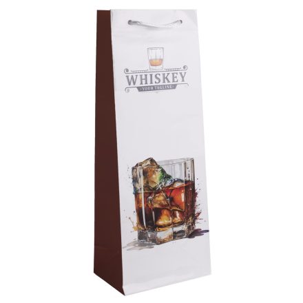 Ajándéktasak boros f.whiskey 10x33x9cm