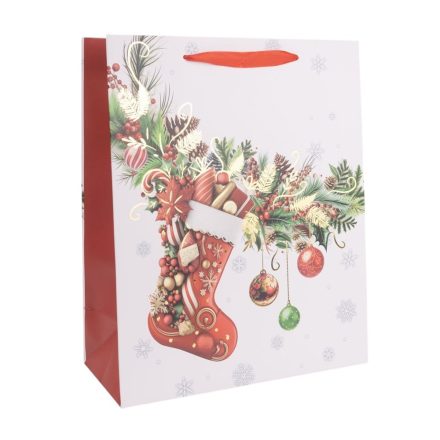 Ajándéktasak kari zokni 18x23cm