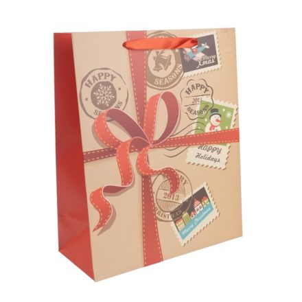 Ajándéktasak masni bélyeggel 18x23cm