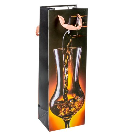 Ajándéktasak italos pálinkás 12x36cm