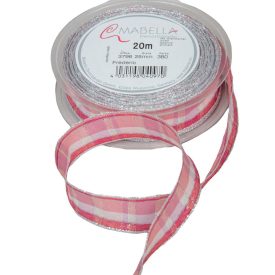 Karácsonyi textil szalag FREDERIC 25mmx20m