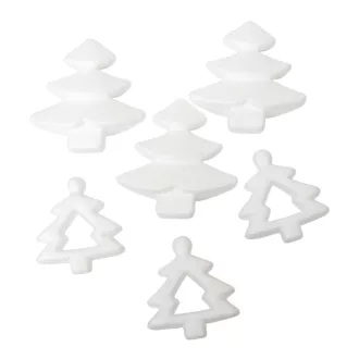 Hungarocell fenyőfa fehér 7,5-10cm 6db-os