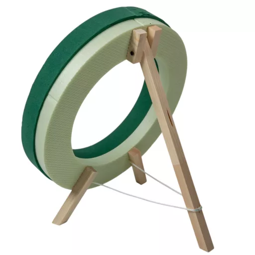 Tűzőhab karika vizes fa talppal D40cm