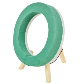 Tűzőhab karika vizes fa talppal 35cm