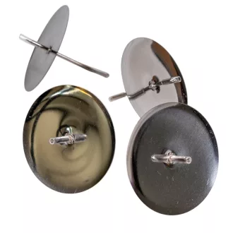 Gyertyatüske ezüst 5,5cm 4db-os