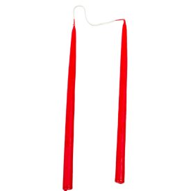 Matt ceruza gyertya piros 230x10mm 8db/csom (db ár)