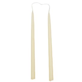 Matt ceruza gyertya ecru 230x10mm 8db/csom (db ár)