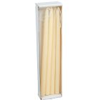 Matt ceruza gyertya ecru 230x10mm 8db/csom (db ár)