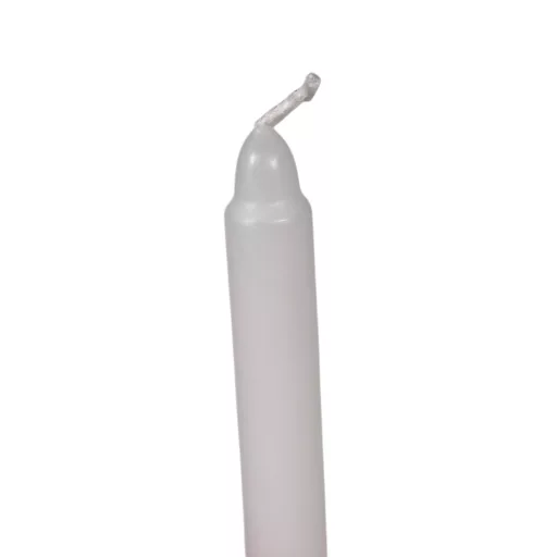 Asztali gyertya 180x18mm fehér 8db-os
