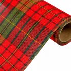 Kockás dekor anyag 14,5x200cm