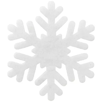 Hópihe fehér öntapadós 16cm 5db-os