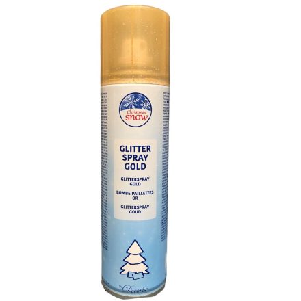 Glitteres spray arany 100ml