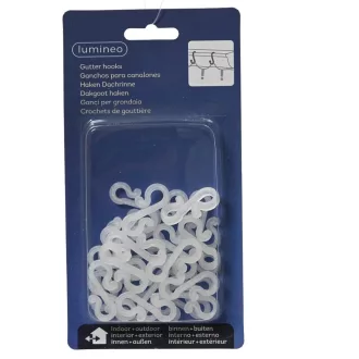Fényfüzér akasztó csatornára 3,5cm 24db-os