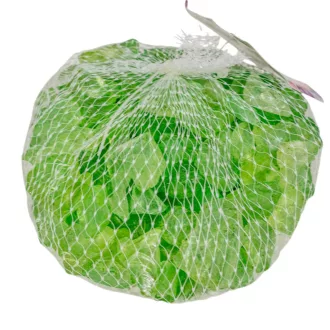 Dekor üvegkavics zöld 2cm 500g