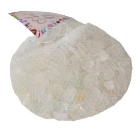 Dekor üveg kavics víztiszta 2cm 500gr